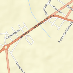 Pan de Azúcar Street Map