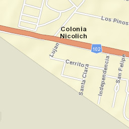 Colonia Nicolich Street Map