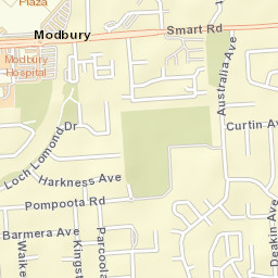 Hope Valley Street Map