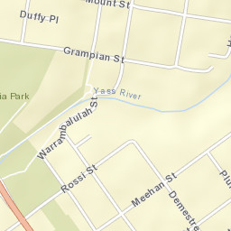 Yass Street Map