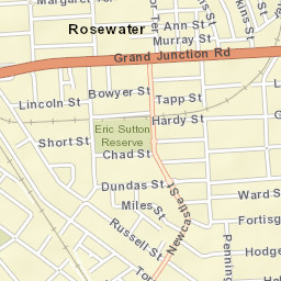Rosewater Street Map