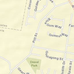 North Nowra Street Map