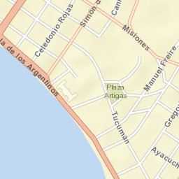 Piriápolis Street Map