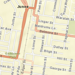 Junee Street Map