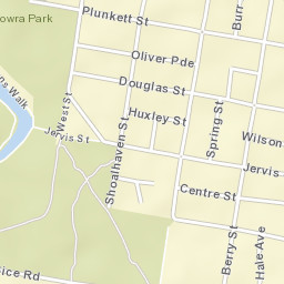Nowra Street Map