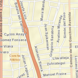 Maldonado Street Map