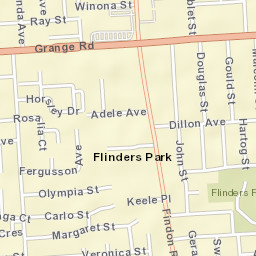 Kidman Park Street Map