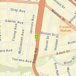 West Hindmarsh Street Map