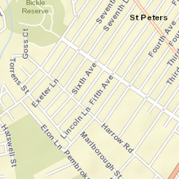 St Peters Street Map