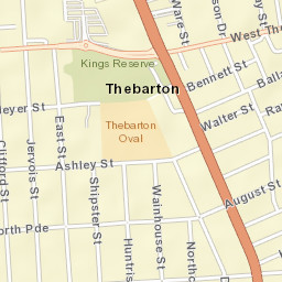 Torrensville Street Map