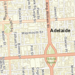 Adelaide Street Map