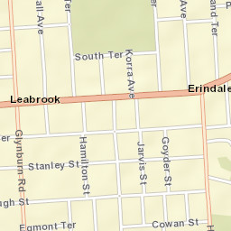 Kensington Gardens Street Map