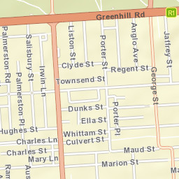 Parkside Street Map