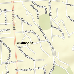 Beaumont Street Map