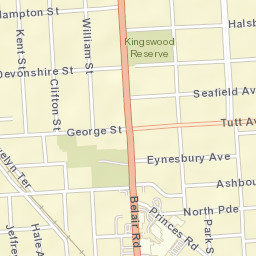 Hawthorn Street Map