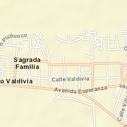 Sagrada Familia Street Map