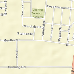 Lockyer Street Map
