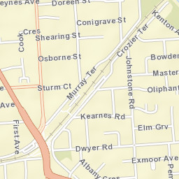 Oaklands Park Street Map