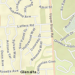 Glenalta Street Map