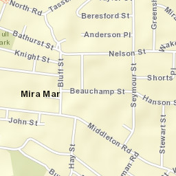 Mira Mar Street Map