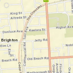 Brighton Street Map