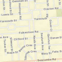 South Brighton Street Map