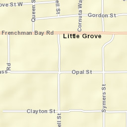 Little Grove Street Map