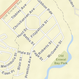 Old Erowal Bay Street Map