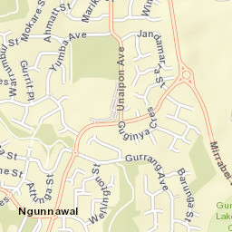 Ngunnawal Street Map