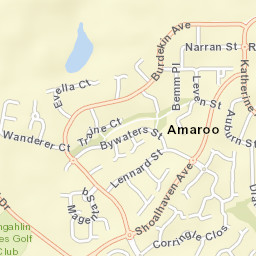 Amaroo Street Map
