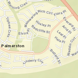 Palmerston Street Map