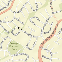 Flynn Street Map