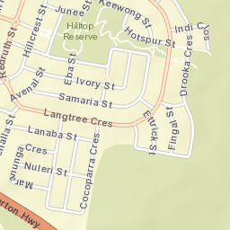 Crace Street Map