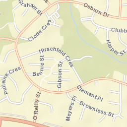 Macgregor Street Map