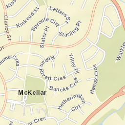 McKellar Street Map