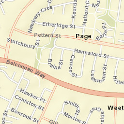 Page Street Map