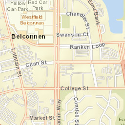 Belconnen Street Map