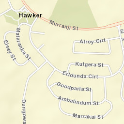 Hawker Street Map