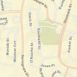 Weetangera Street Map