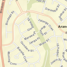 Aranda Street Map