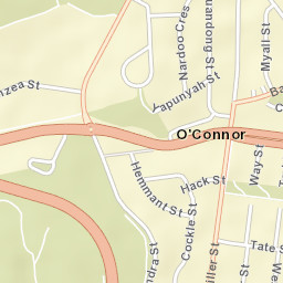 O'Connor Street Map