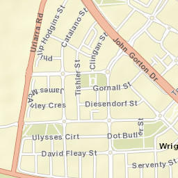 Wright Street Map