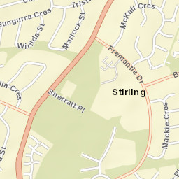 Stirling Street Map