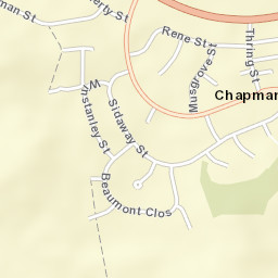 Chapman Street Map