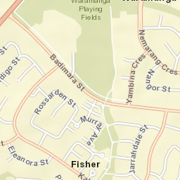 Fisher Street Map