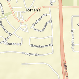 Torrens Street Map