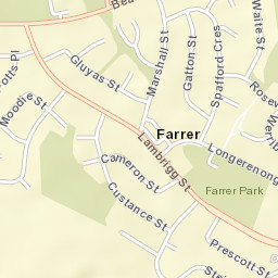 Farrer Street Map