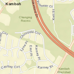 Kambah Street Map