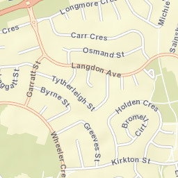 Wanniassa Street Map