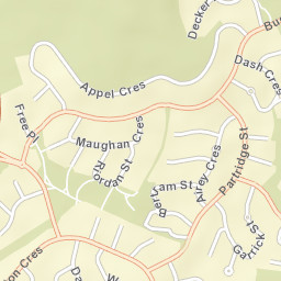 Fadden Street Map